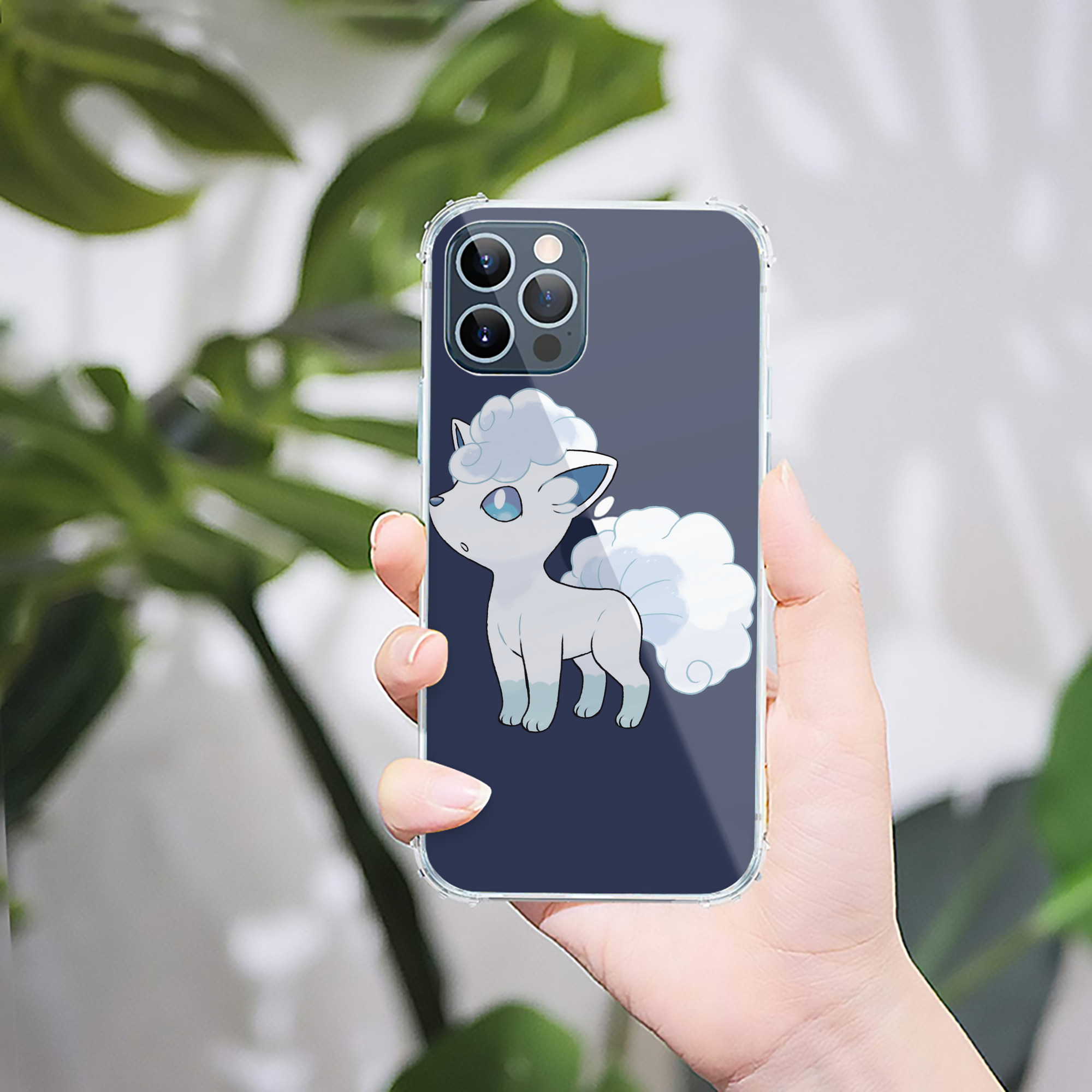 （画像用） ポケットモンスター Pokémon 【iPhone 12シリーズ対応】透明スマホケース（クリアソフトケース）